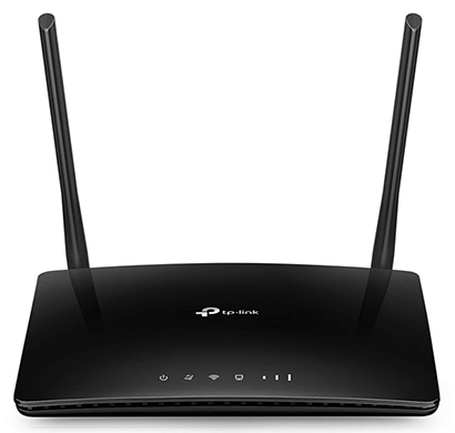 tp-link archer mr200 ac750 wireless dual band 4g lte router (black)